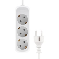 CADENA 2 гн MID 3м сз ПВС 3*1 10А белый