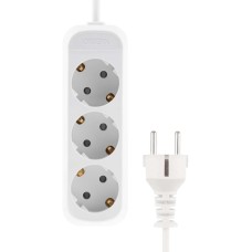 CADENA 3 гн MID 5м сз ПВС 3*1 10А белый