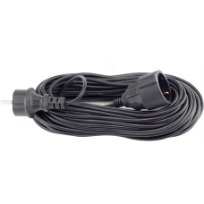 CADENA Удлинитель-шнур бухта BASE 30м бз ПВС 2*1 10А черный