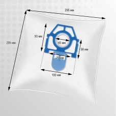 TOPPERR BS 50 Пылесборник синтетический для пылесоса Bosch, Zelmer, Bork (BBZWD4BAG) 3 шт + 1 ф TOPPERR BS 50 Пылесборник синтетический для пылесоса Bosch, Zelmer, Bork (BBZWD4BAG) 3 шт + 1 ф