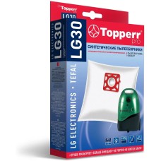 TOPPERR LG 30 Пылесборник синтетический для пылесоса LG (TB-33,DB-33) VC 31..33..39..., 4 шт.в (C) TOPPERR LG 30 Пылесборник синтетический для пылесоса LG (TB-33,DB-33) VC 31..33..39..., 4 шт.в (C)