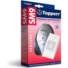 TOPPERR SM 9 Пылесборник для пылесоса Samsung (VP-95) 5 шт (1032) TOPPERR SM 9 Пылесборник для пылесоса Samsung (VP-95) 5 шт (1032)