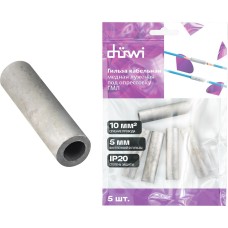 DUWI (26783 6) Гильза медная, луженая, ГМЛ 10-5, 10мм², под опрессовку DUWI (26783 6) Гильза медная, луженая, ГМЛ 10-5, 10мм², под опрессовку