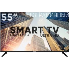 SOUNDMAX SM-LED55M02SU(черный)