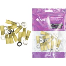 DUWI (26568 3) Наконечник-кольцо, НКИ-Т 6,0-6, 6мм², термоусадка, желтый DUWI (26568 3) Наконечник-кольцо, НКИ-Т 6,0-6, 6мм², термоусадка, желтый