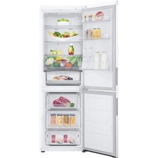LG Холодильник двухкамерный GC-B459AQQW инверторный, белый