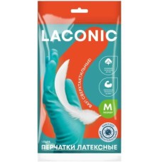 LACONIC Перчатки резиновые антибактериальные (M) 77903
