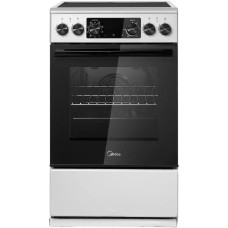 MIDEA MFO-D4E20T9E(SL) серый/черный стеклокерамика (без крышки)