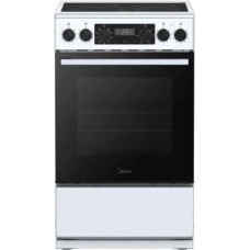 MIDEA MFO-D4E20T9E(WH) белый/черный стеклокерамика (без крышки)
