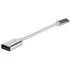 ELTRONIC (1-51) Type-C to USB-A 3.0 с проводом (серебро/белый) ELTRONIC (1-51) Type-C to USB-A 3.0 с проводом (серебро/белый)