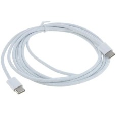 ELTRONIC (1-15) 3.0A/60W тканевая оплетка (белый)