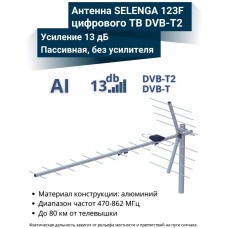 SELENGA телевизионная уличная 123F ВВ ВВ5480