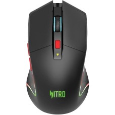ACER Мышь Nitro OMR304 черный оптическая 3200dpi беспров. BT/Radio USB 6but (ZL.MCECC.01Z)