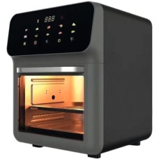 GT 200-006 Аэрогриль 10 л, 1350 Вт Макс. температура: 200 °C Сенсорное управление 6 автоматический программ Съемный контейнер Антипригарное покрытие Автоматическое отключение Книга рецептов в комплекте