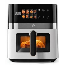 GT 200-008 Аэрогриль 5 л, 1350 Вт Макс. температура: 200 °C Сенсорное управление 8 автоматический программ Съемный контейнер Антипригарное покрытие Автоматическое отключение Книга рецептов в комплекте GT 200-008 Аэрогриль 5 л, 1350 Вт Макс. температура: 200 °C Сенсорное управление 8 автоматический программ Съемный контейнер Антипригарное покрытие Автоматическое отключение Книга рецептов в комплекте