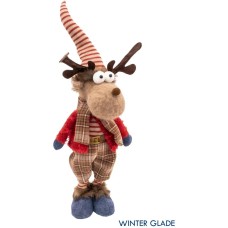 WINTER GLADE Фигурка Олень 95 см на телескопических ногах F4395