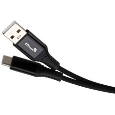 ELTRONIC USB кабель для USB Type-C 1.0м ( 1-34) 3A/60W TPE оплетка (черный) в пакете ELTRONIC USB кабель для USB Type-C 1.0м ( 1-34) 3A/60W TPE оплетка (черный) в пакете
