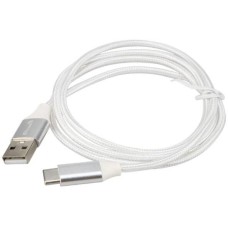 ELTRONIC USB кабель для USB Type-C 1.0м ( 1-41) 3A/60W TPE оплетка (белый) в пакете ELTRONIC USB кабель для USB Type-C 1.0м ( 1-41) 3A/60W TPE оплетка (белый) в пакете