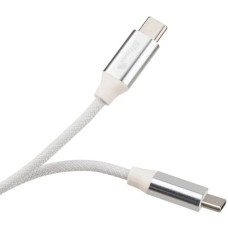 ELTRONIC Кабель Type-C to Type-C 1.0м ( 1-29) 3.0A/60W TPE оплетка (белый) в пакете ELTRONIC Кабель Type-C to Type-C 1.0м ( 1-29) 3.0A/60W TPE оплетка (белый) в пакете