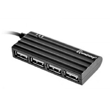 Разветвитель (Usb хаб) SMARTBUY SBHA-6810-K 4 порта черный