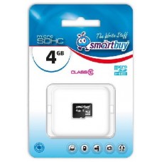 SMARTBUY (SB4GBSDCL10-00) MicroSDHC 4GB Class10