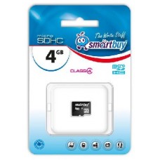 SMARTBUY (SB4GBSDCL4-00) MicroSDHC 4GB Class4